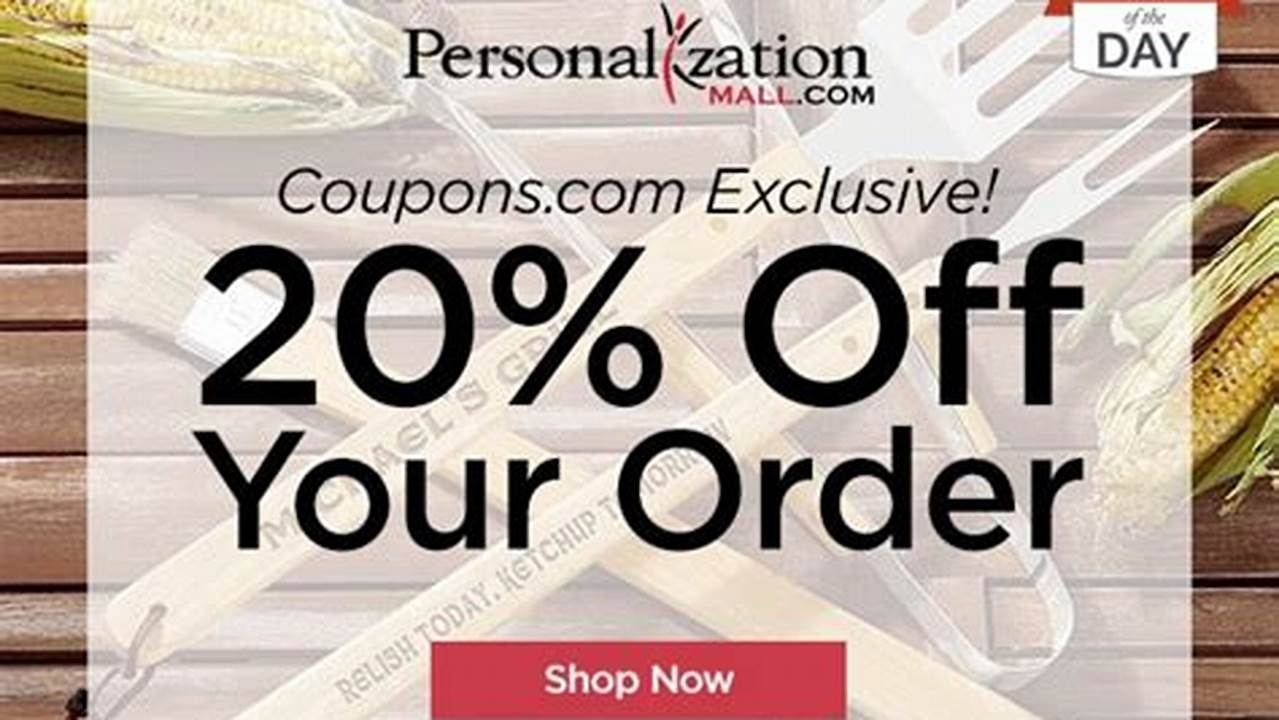 Personalization Mall Coupon Code 2024 Discount Code
