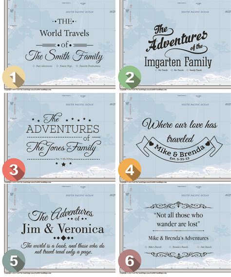 Personalization Options Galore