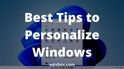 Personalize Windows