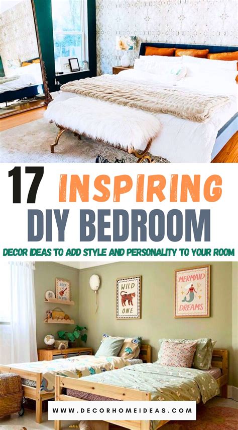 Personalize with DIY projects in blue bedroom