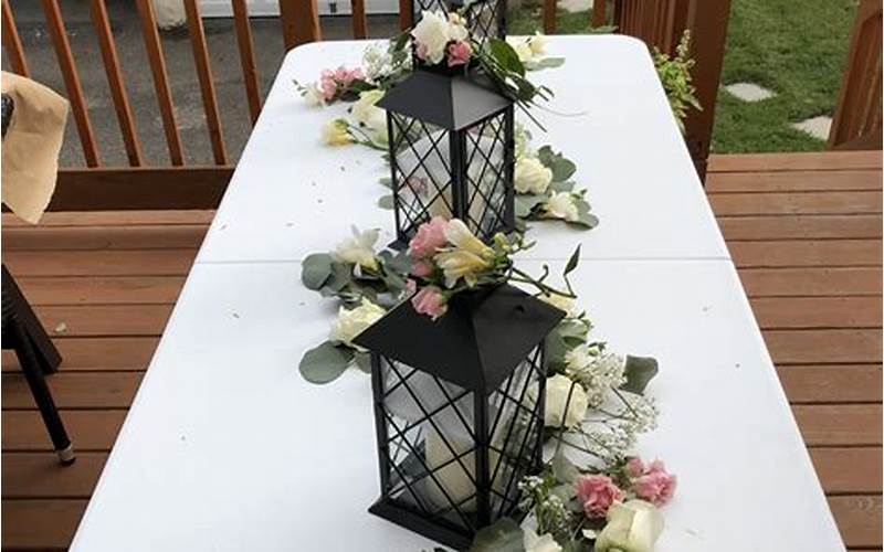 Personalized Table Decor