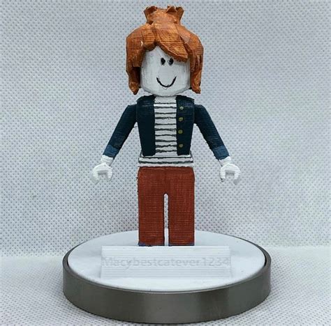 Personalized 3D Printed Roblox Character - Etsy