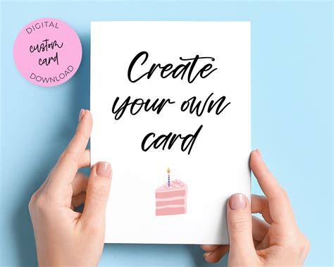 Personalized Birthday Card Ideas