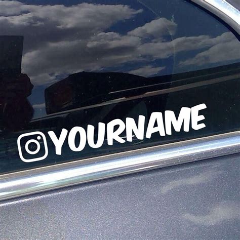 Personalized Car Decal Stickers