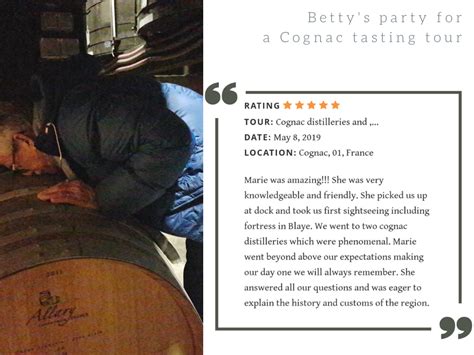 Personalized Cognac Tour Guide
