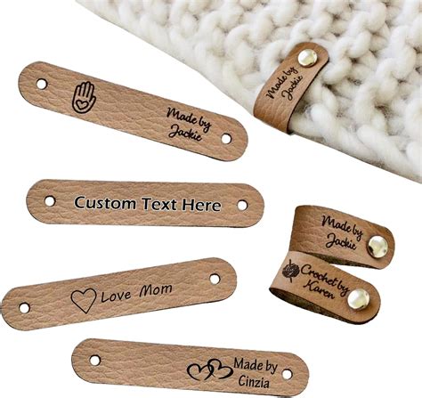 Personalized Crochet Tags