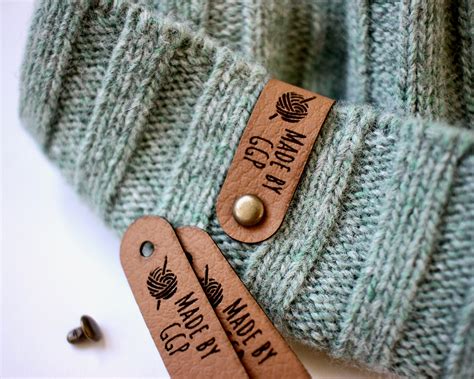 Personalized Labels For Crochet Projects
