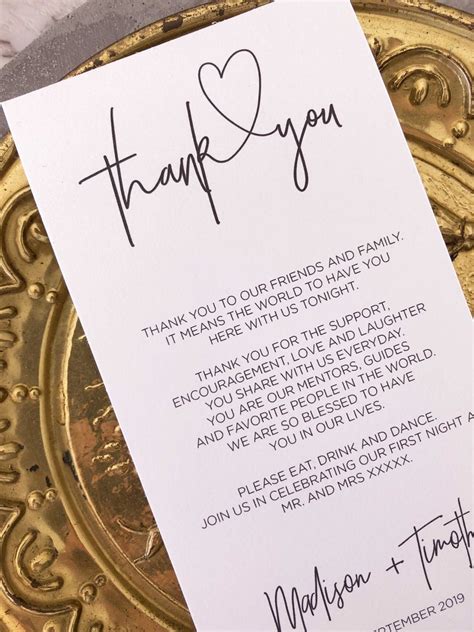 Personalized Thank-You Card with Special Message