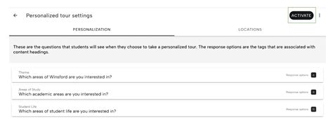 Personalized Tour Options