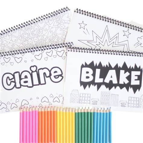 Personalizing Your Colouring Books