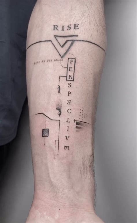 Perspective Tattoo Designs