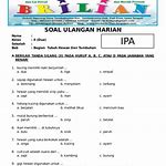 Pertanyaan IPA SD Indonesia