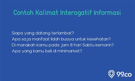 Pertanyaan Interogatif 1
