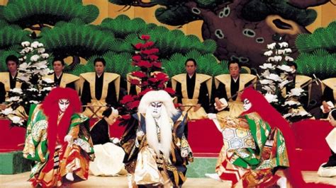 Pertunjukan Kabuki megah di Jepang