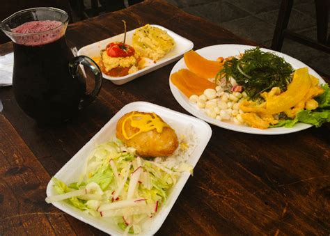 Peruvian cuisine tasting