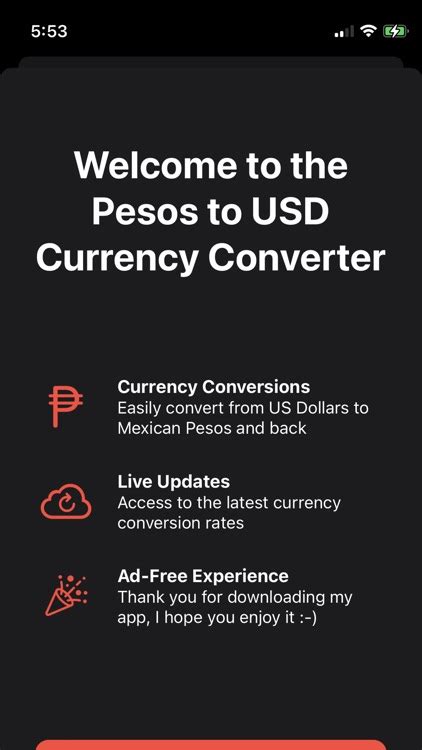 Unleash the Power of Currency Conversion: Transform Pesos to Dollars in Seconds with Our Cutting-Edge App!