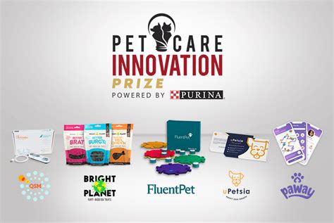 Finalists for the Third Pet Care Innovation Prize Showcase Breadth of
