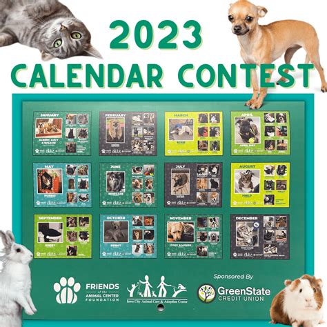 Pet Calendar Contest 2024