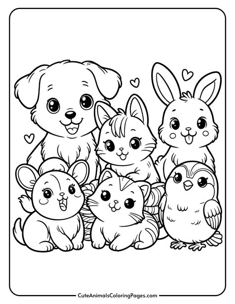 Pet Color Pages