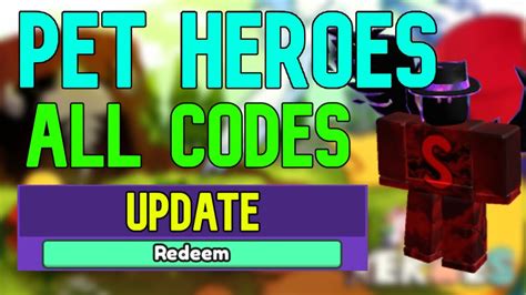 Pet Heroes Codes - Roblox - June 2023 -