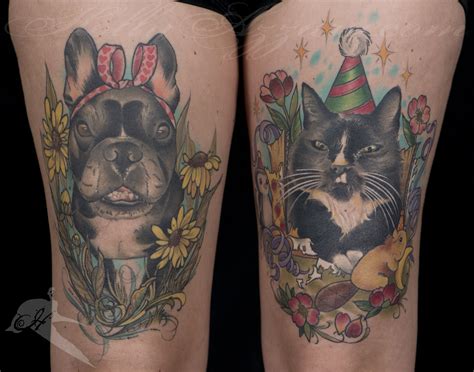 Pet Portrait Tattoo