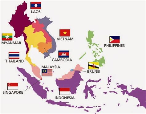 Gambar Peta ASEAN