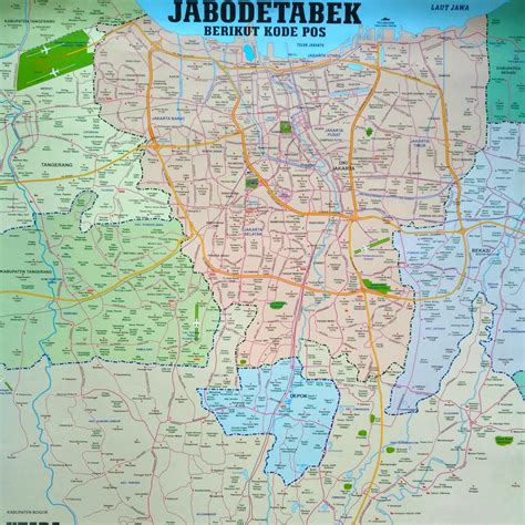 Exploring the Jakarta-Bogor-Depok-Tangerang-Bekasi Area: A Comprehensive Guide with Map
