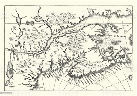Peta Kanada Abad ke-18