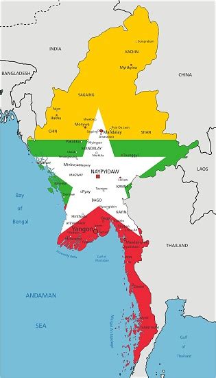 Peta Politik Myanmar