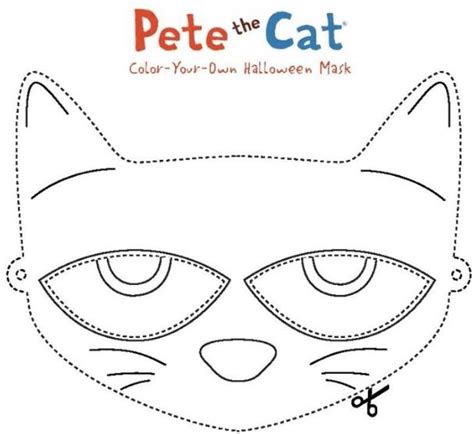 Pete The Cat Face Printable