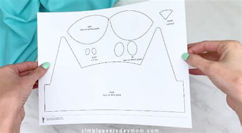 Pete The Cat Headband Printable Template