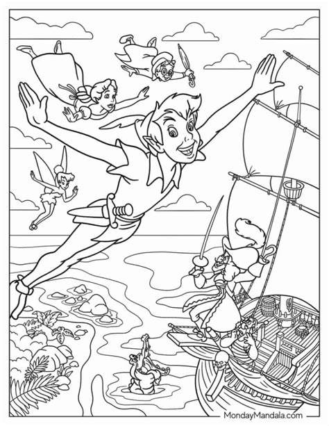 Peter Pan Coloring Page