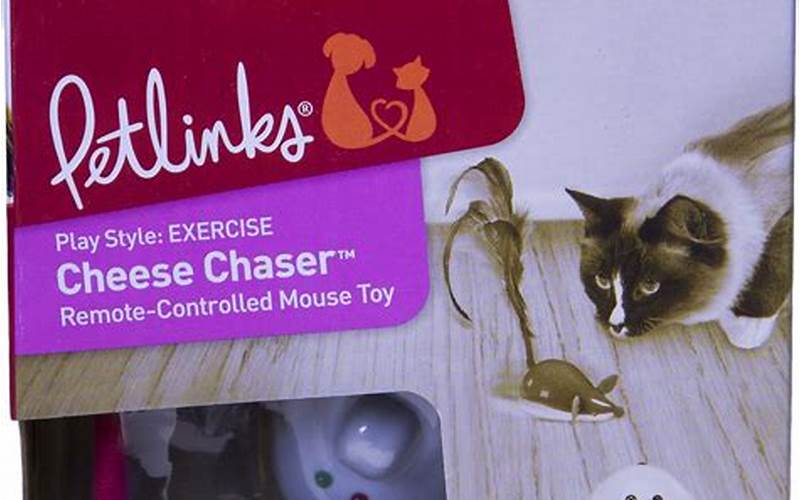 Petlinks Cheese Chaser Cat Toy