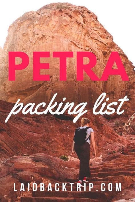Petra Packing List