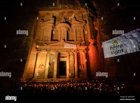 Petra Treasury Night