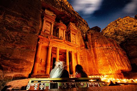 Petra at Night
