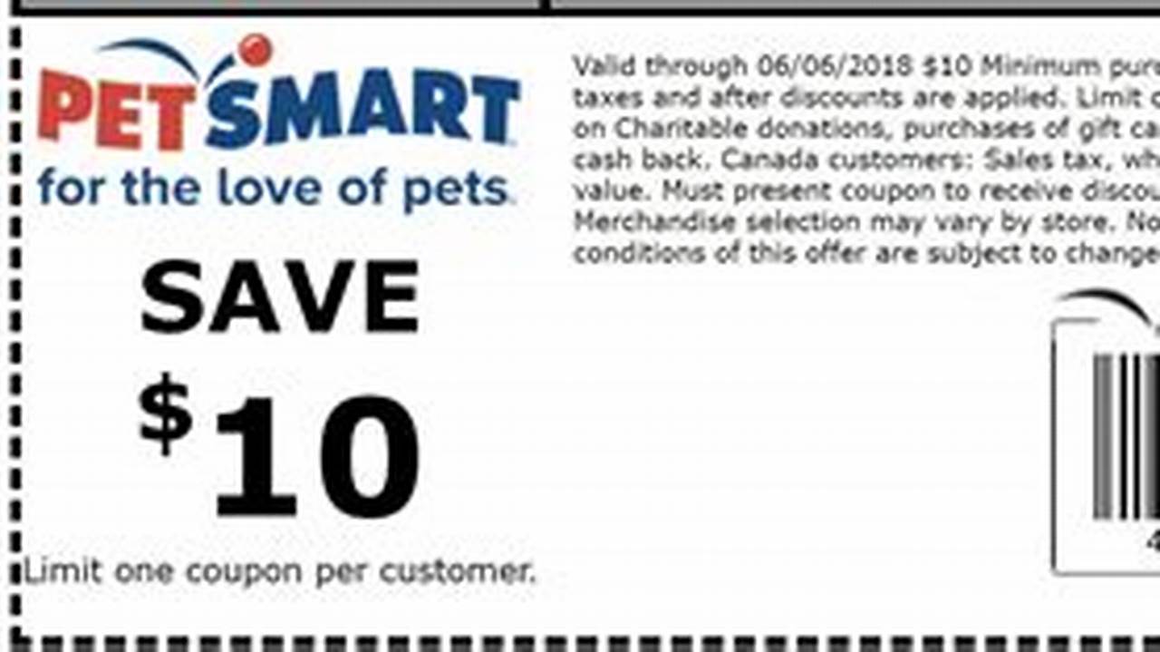 Petsmart Coupon Code 2024 Printable