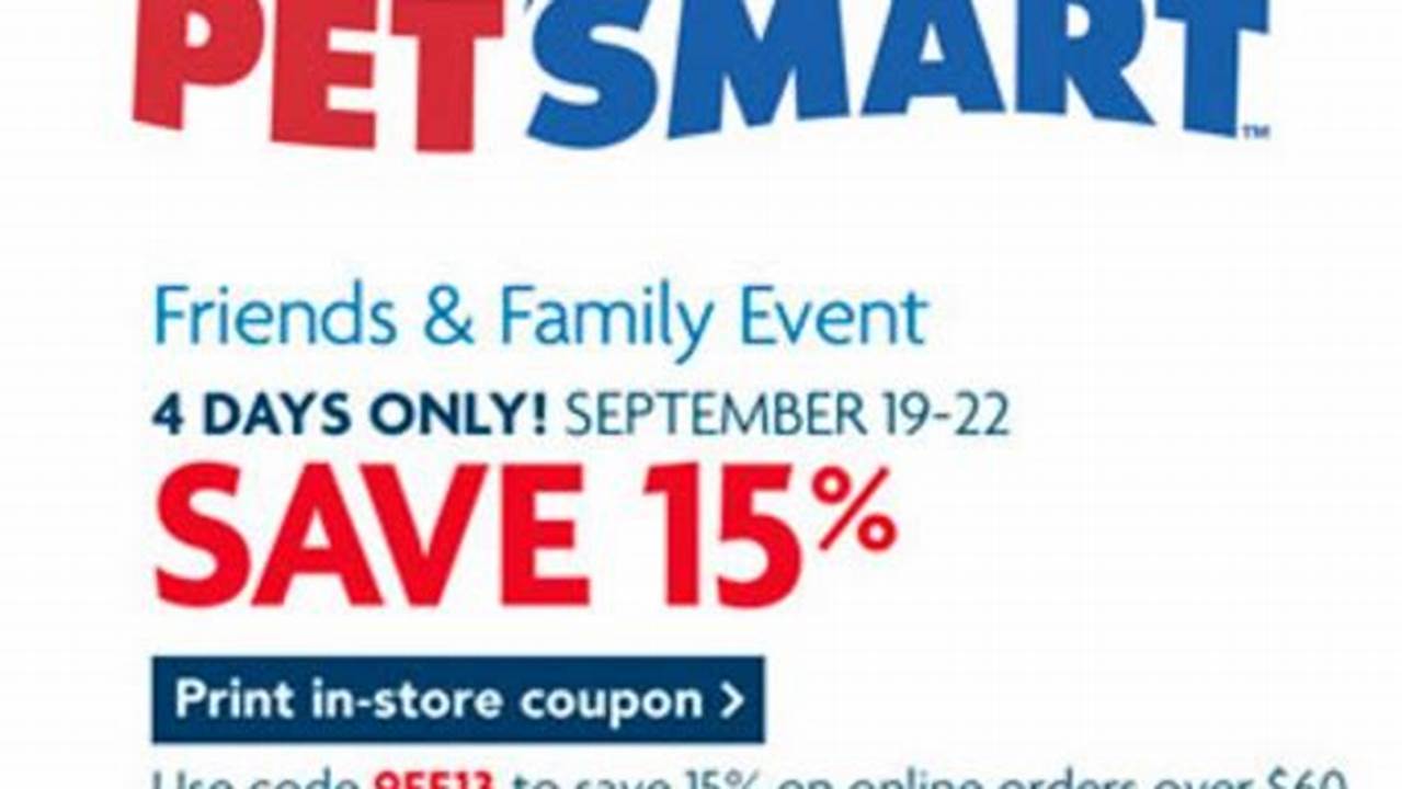 Petsmart Online Promo Code 2024