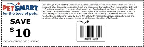 Petsmart Discount Coupons Printable