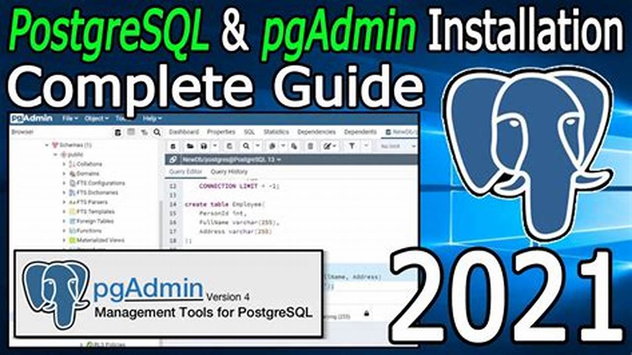 Pgadmin 4 For Windows 10
