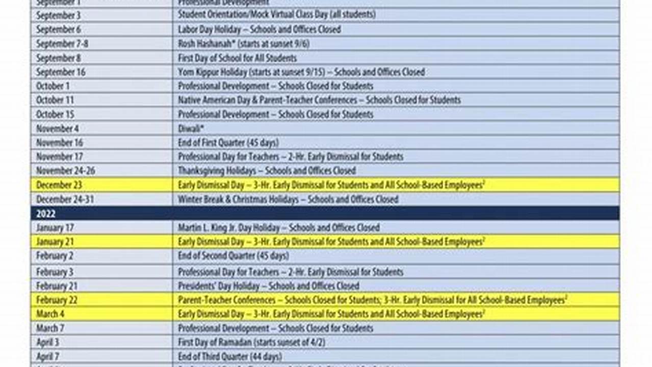 Pgcps Calendar As A Grid
