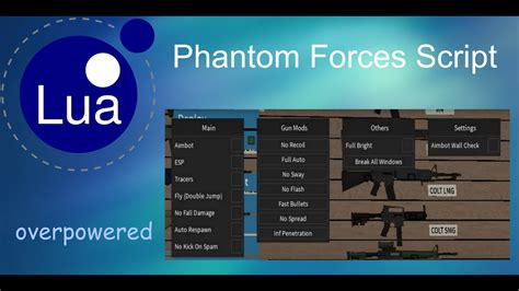 Phantom Forces Script | Unlock All Guns (Even Admin Guns 