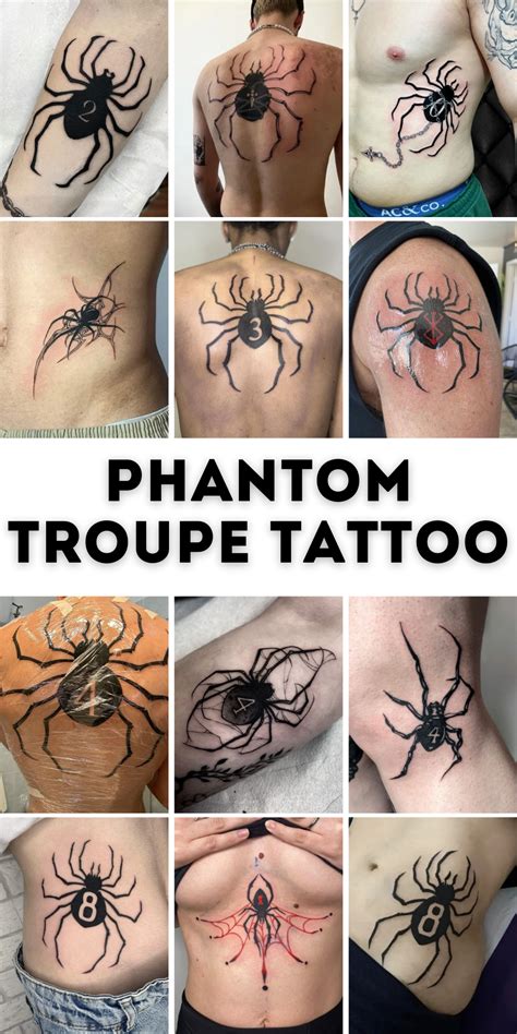 Phantom Troupe Tattoos