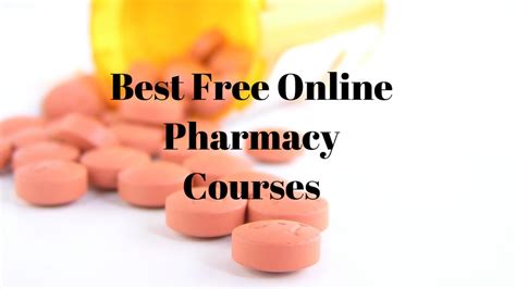 Pharmacy Classes Online