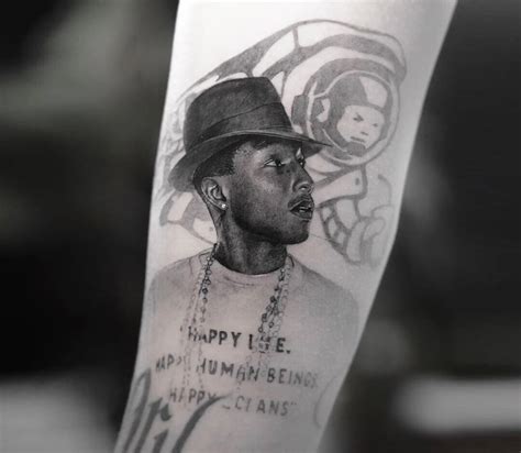 Pharrell Williams Tattoos