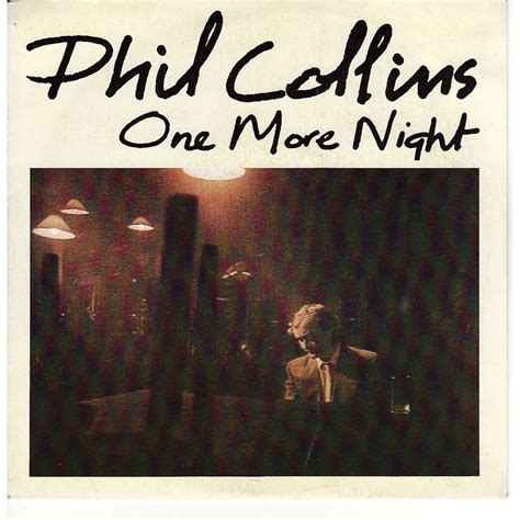 Phil Collins One More Night Inspiration