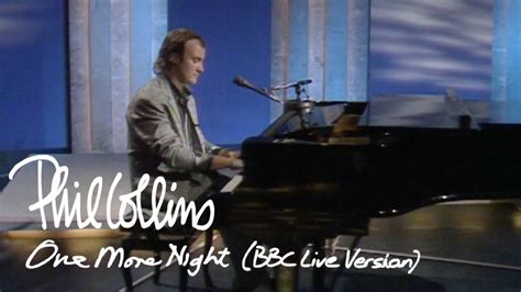 Phil Collins One More Night live performance