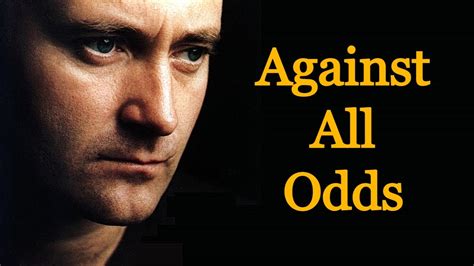 Phil Collins Performing Against All Odds