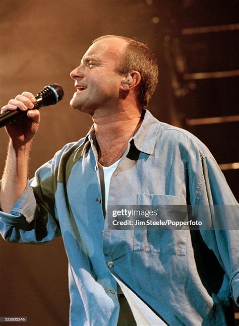 Phil Collins performing