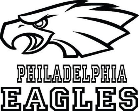 Philadelphia Eagles Coloring Pages Printable